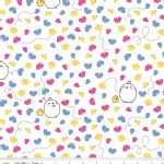 Riley Blake Designs - Others - Molang -Butterflies in White