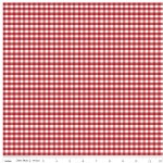 Riley Blake Designs - RB Basics - Small Gingham in Red