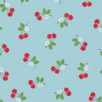 Riley Blake Designs - Sew Cherry - Cherries in Blue
