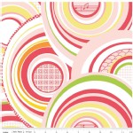Riley Blake Designs - Simply Sweet - Rainbow in Pink