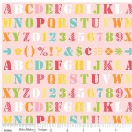 Riley Blake Designs - Simply Sweet - Alphabets in Pink
