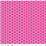 Riley Blake Designs - Wildflower Meadow - Flower in Hot Pink