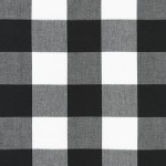 Robert Kaufman Fabrics - Basics - Carolina Gingham 2 inches in Black