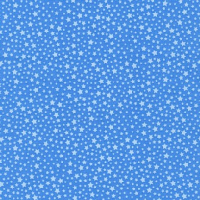 Robert Kaufman Fabrics - Happy Little Unicorns - Stars in Blue
