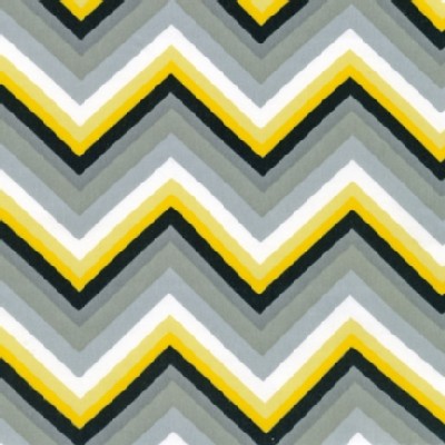 Robert Kaufman Fabrics - Laguna Jersey Prints - Tonal Chevron in Yellow