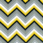 Robert Kaufman Fabrics - Laguna Jersey Prints - Tonal Chevron in Yellow