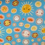 Robert Kaufman Fabrics - RK Kids - Little Senoritas - Sunny in Aqua