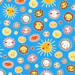 Robert Kaufman Fabrics - RK Kids - Little Senoritas - Sunny in Blue