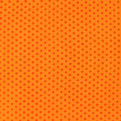 Robert Kaufman Fabrics - Spot On - Mini Dots in Orange