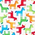 Robert Kaufman Fabrics - Wonder - Unicorns in Bright