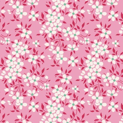 Tilda Fabrics - Apple Butter - Peggy in Pink