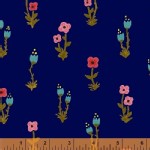 Windham Fabrics - Meriwether - Folk Fleur in Nightfall