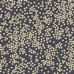 Windham Fabrics - Petite Fleurs Organic - Polka Dot Daisies in Navy